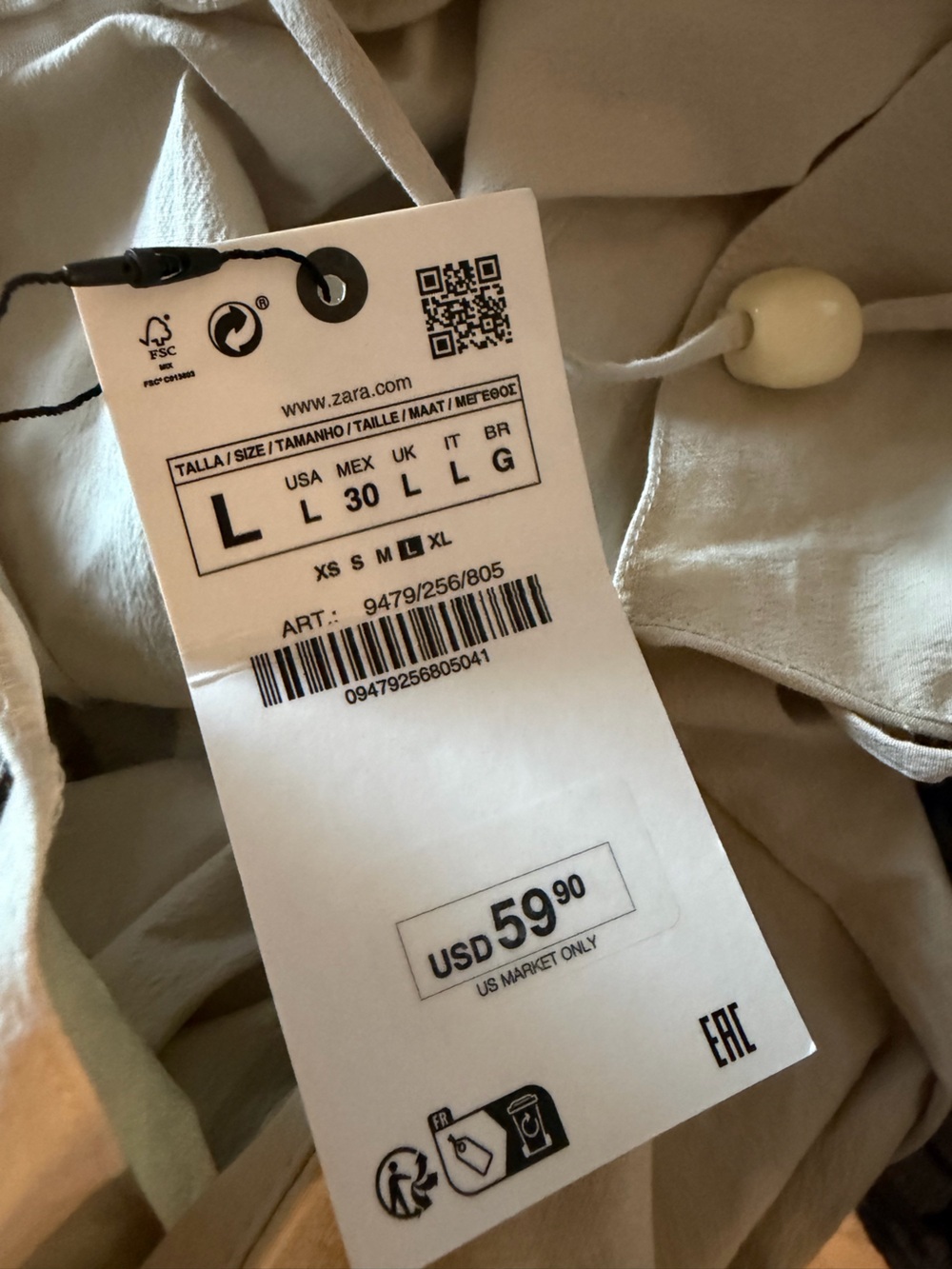 Zara Open Back Maxi Dress - Picture 10 of 10